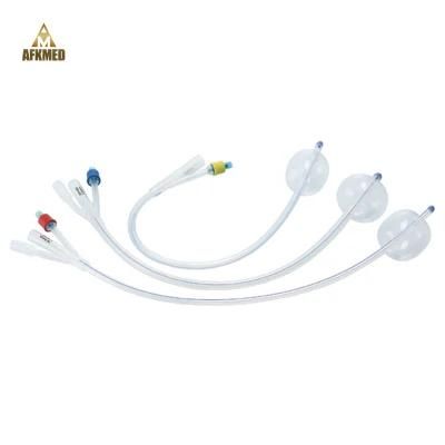 Medical Disposable 2/3 Way Silicone Catheter Urinary Catheter