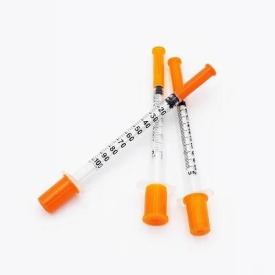 Sterile High Quality Disposable Insulin Syringe 0.3ml 0.5ml 1ml