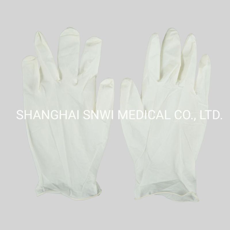 Disposable Hand Gloves Powder Free Nitrile Gloves Used in Hospital