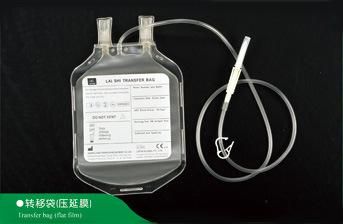 Disposable Single/Double/Triple/Quadruple Blood Bag Sterile Blood Pouch with/Without Needle