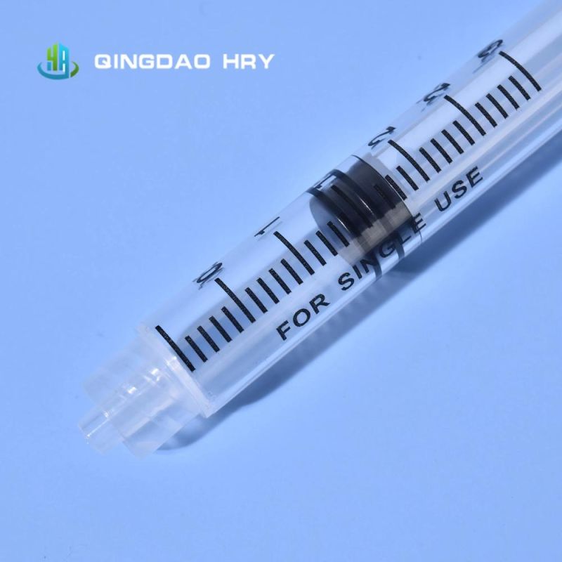 Hot Sale Medical Disposable Syringe Without Needle 3ml From Professional Manufacturer