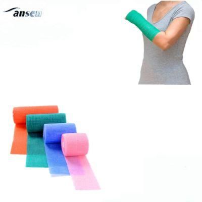 Hospital Disposable Medical Gypsum Bandage Fiberglass Waterproof Casting Tape Protector Arm Cast