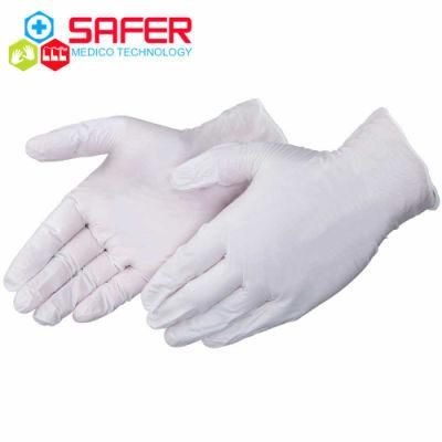 Latex and Nitrile Gloves Disposable White Medical Grade Malaysia