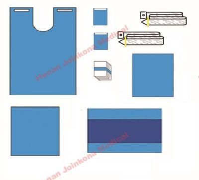 Disposable Medical Surgery Sterile Dental Surgical Pack / Dental Pack Without Surgical Gown