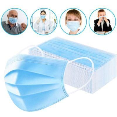 Anti-Dust Anti Fog Buy Mouth 3-Layer 3ply Disposable Medical Face Mask with Earloop