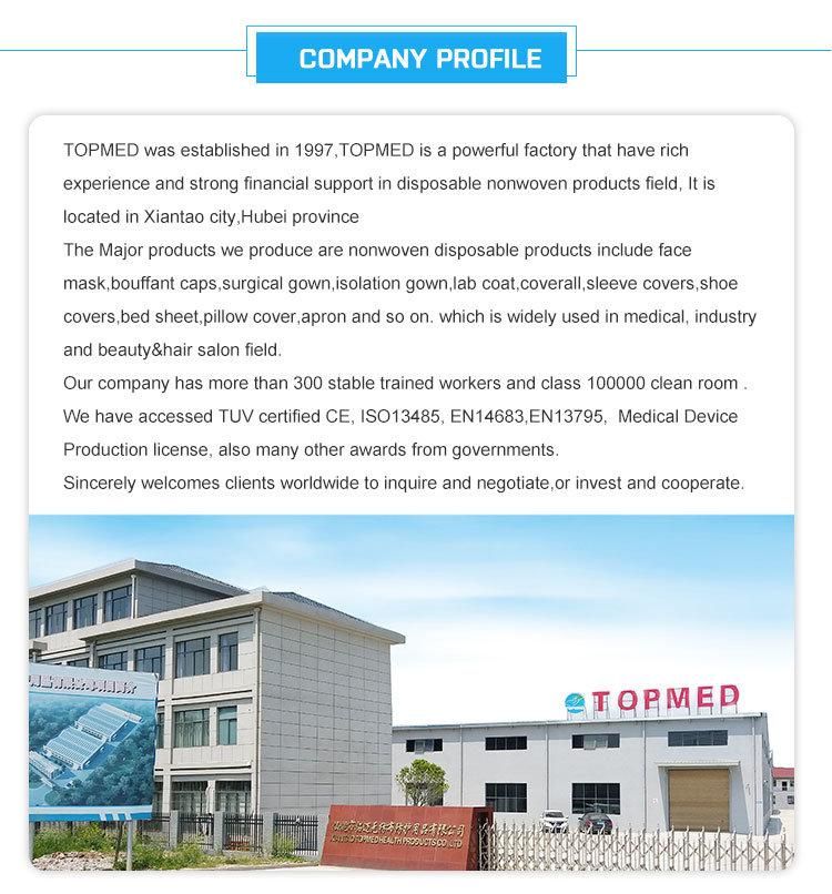 Nonwoven Disposable Lab Coat, Disposable Lab Jacket Coat, SBPP Medical Gown/Coat