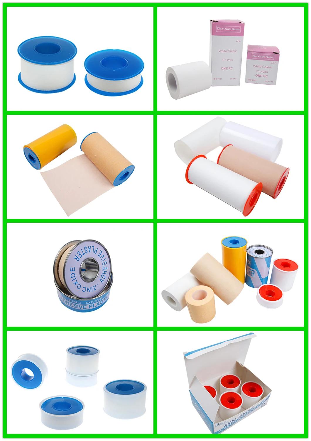 China Factory Directly Supply Adhesive Medical Zinc Oxide Tape Plaster