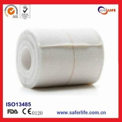 100% Cotton Fabric Elastic Adhesive Bandage Eab Tape for Muscle