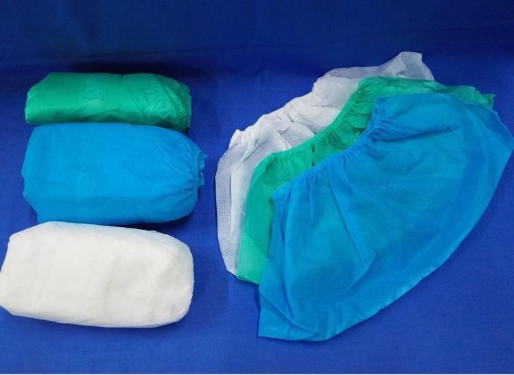 Non Woven No Slip Shoe Cover 40X17 Cm
