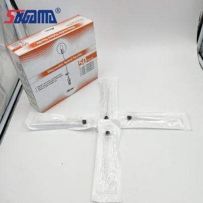 Quincke Tip Disposable Medical Spinal Needle