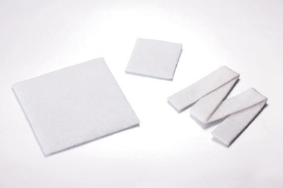High Absorbent Non-Woven Wound Dressing Antibacterial with Silver
