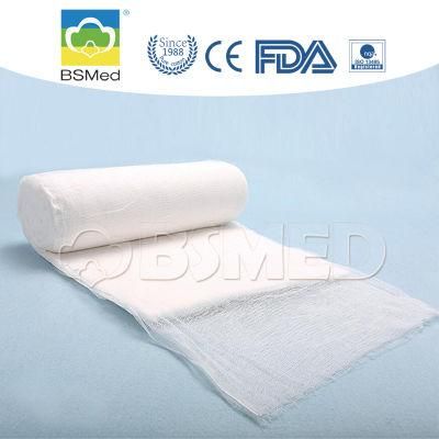 100% Cotton Medical Cotton Roll with Gauze with ISO13485 Certificated
