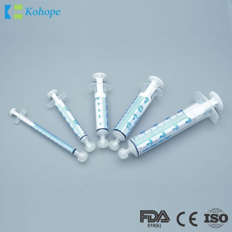 Disposable Colorful Enteral Feeding Syringe with CE/ISO/FDA, Enfit Syringe