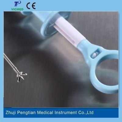 Stainless Steel Disposable Biopsy Forceps for Endoscopy Oval Cup with Spike Without Coated