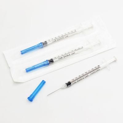 1ml 2ml 3ml 5ml 10ml 20ml Syringe Disposable Sterile with Needle CE&ISO