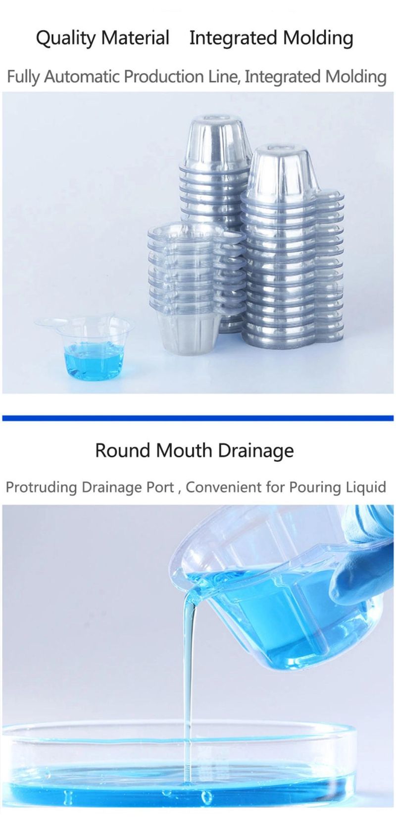 Wholesale Disposable Plastic Urine Collection Cup 5ml 10ml 15ml 30ml Medical Urine Specimen Cup