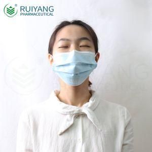 CE Mark Best Protection Surgical Mascarilla Non Woven Facemask Type Iir for Kids School Supply