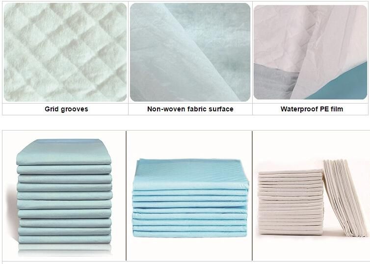 High Absorbent Hospital Nonwoven Disposable Bed Pads Factory Hot Sale