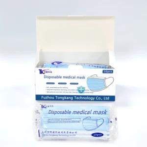Factory Direct Sales 3 Layer Medical Mask 3 Ply Disposable Medical Face Mask Surgical Mask