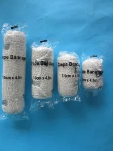 Natural Color Elastic Cotton Crepe Bandage