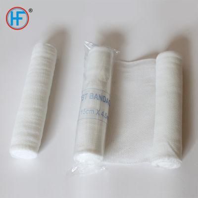 Mdr CE Approved Low Price with Different Size (PBT) White Conforming Bandage