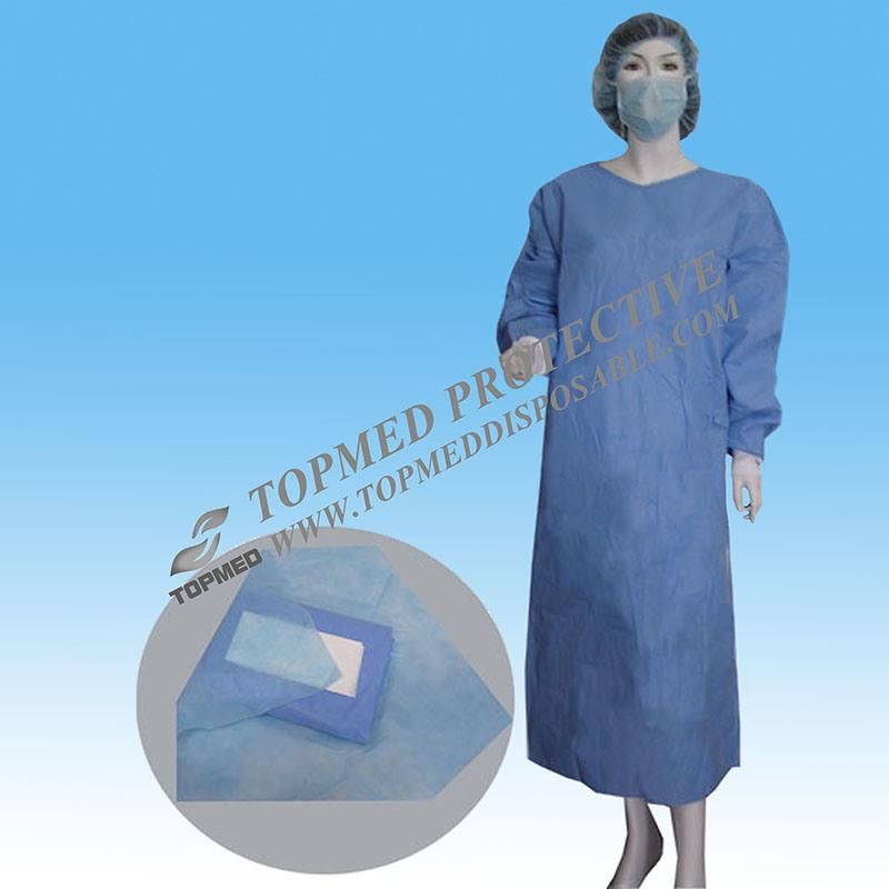 Cheap Medical Hospital Clothing Disposable Nonwoven Patient Gown