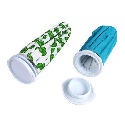 Medical Cartoon Printed PVC Cloth Ice Bag Physical Cooling Reusable Hot Cold Pack