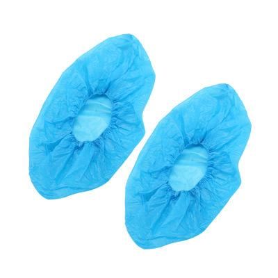 High Quality Disposable Thick CPE Shoe Cover Non-Skid Plastic Waterproof CPE Shoe Cover