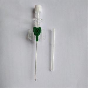 IV Cannula with Port and Wings 18g Ce ISO Catheter Needle