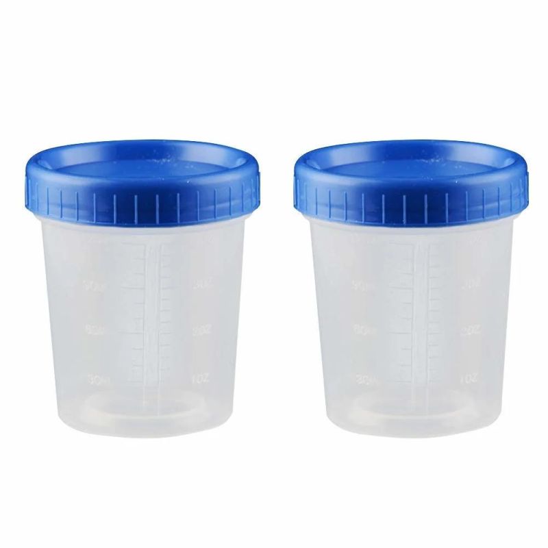 Disposable Plastic Sterile Specimen Urine Cup Collection Container Different Volumes with Factory Price