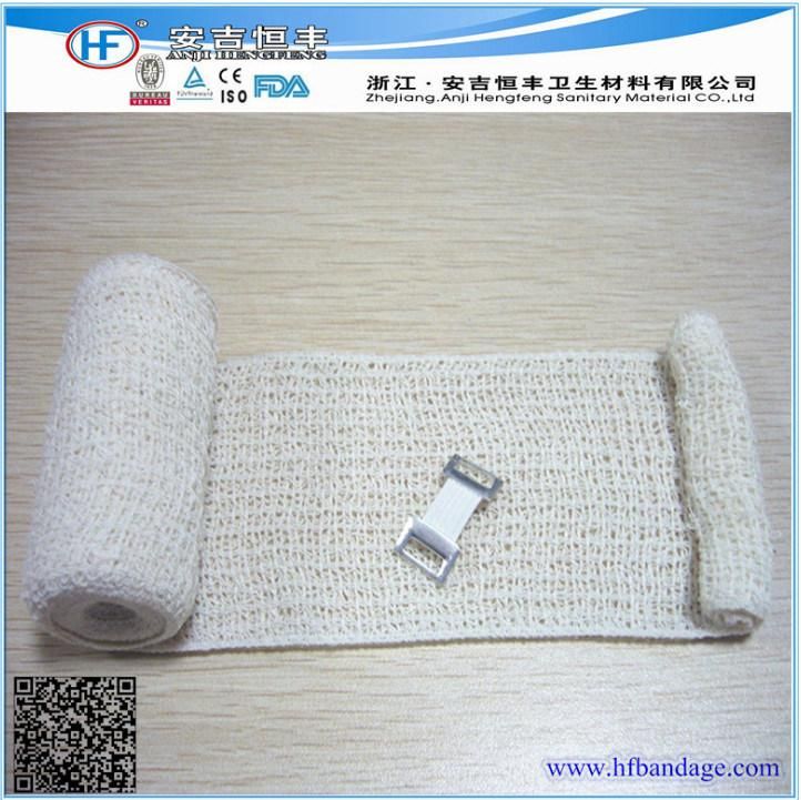 70GSM Medical Natural Color Elastic Crepe Bandage 5cm X 4.5m