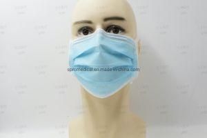 Non-Sterile Surgical Mask 3-Ply Ear Loop ASTM F2100 Filter Flat Mask;