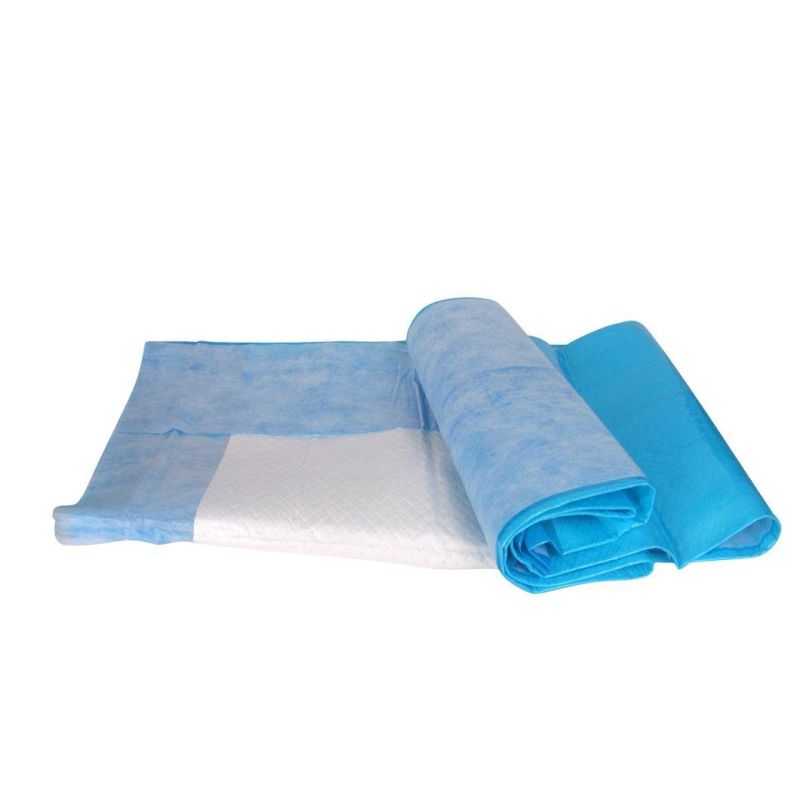 Super Absorbency Adult Underpad Surgical Non-Woven Disposable Underpad Hospital Bed Pads Waterproof Bed Pads for Elderly