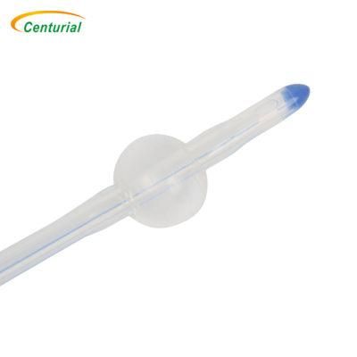 ISO Certified Silicone Foley Catheter with Radiopaque Line for X-ray Visualization