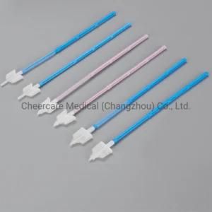 Disposable Single Use PE Material Cervical Cytology Cervix Tct Lct Broom Head Brush for Pap Smear