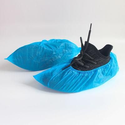 China Anti-Slip Disposable PP Shoe Cover Non Skid Nonwoven Shoe Covers