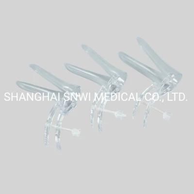 Medical Disposable Lock Fastener Vaginal Dilator Vaginal Speculum with CE&ISO