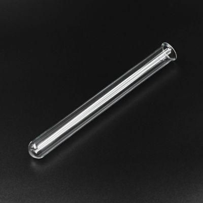 Clear Tubular Glass Test Tube with Round Bottom