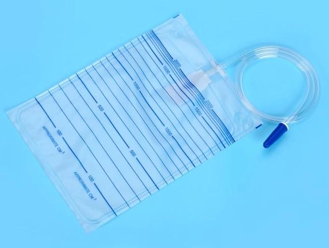 CE Approved Medical Urine Drainage Bag with Valve Both Economic Luxury Style Available with Manufacturer Price