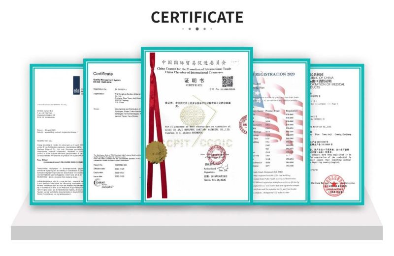 Mdr CE Approved China Hengfeng Premium Kinesiology Tape with ISO/CE/FDA Certificates