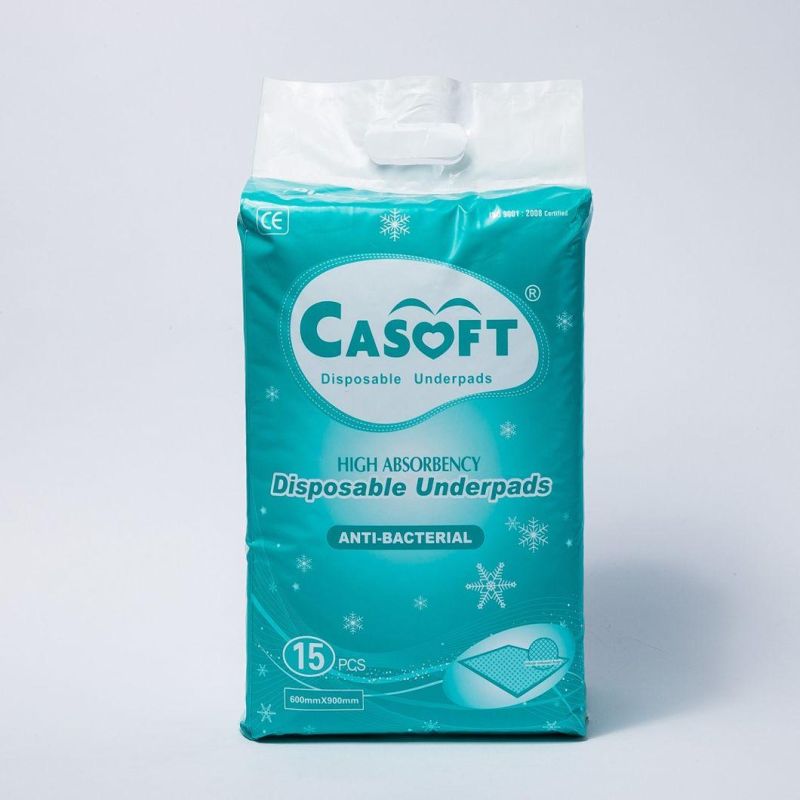 OEM ODM China Wholesale Xxxx Underpad Disposable Pad Incontinence Pad Private Label Free Samples High Absorbency and Cheap Bed Pad with FDA