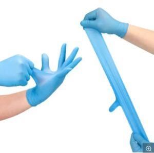 Disposable Blue Nitrile Glove Powder Free Medical Grade