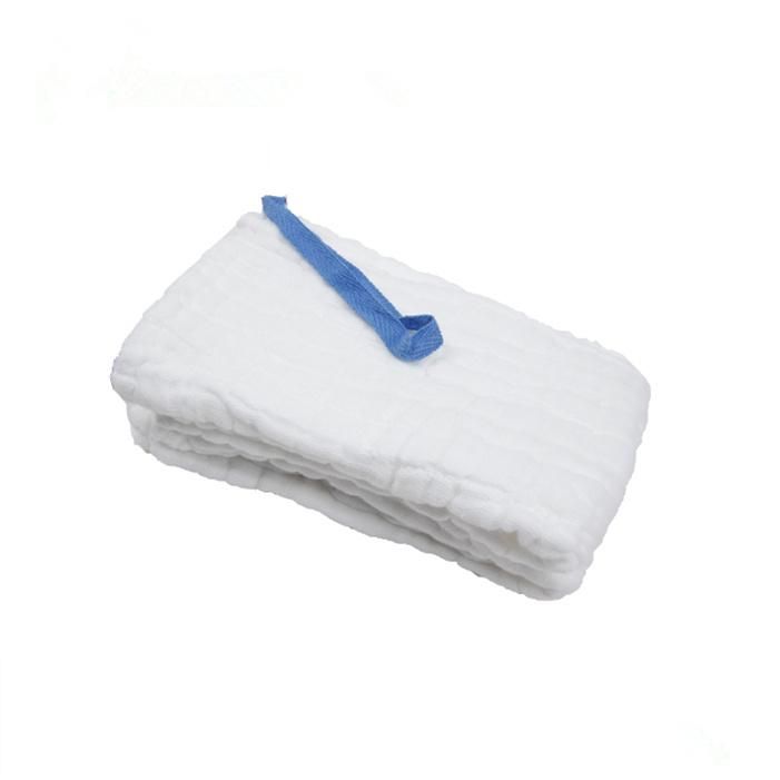 Non-Sterile Softness Abdominal Swab Surgical X-ray Lap Laparotomy Gauze Sponge CE/ISO