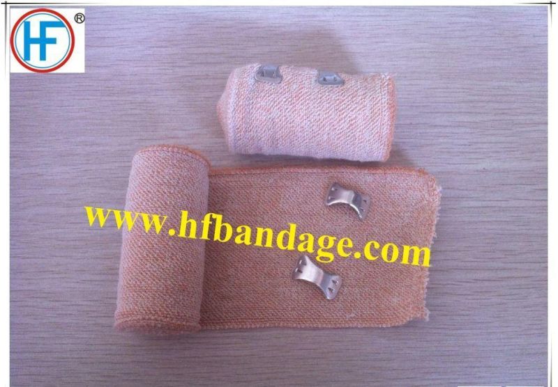 Wholesale Medical Cotton Premium Plain Elastic Bandage with Clips