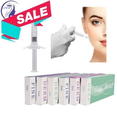 Filler Injection for Lips Augmentation Fullness Gloss Cross Linked Hyaluronic Acid