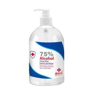 Ce FDA Approved Hand Wash 75% Rinsefree Alcohol Hand Sanitizer