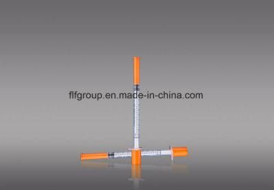 Hot Selling Disposable Insulin Syringe with Needle