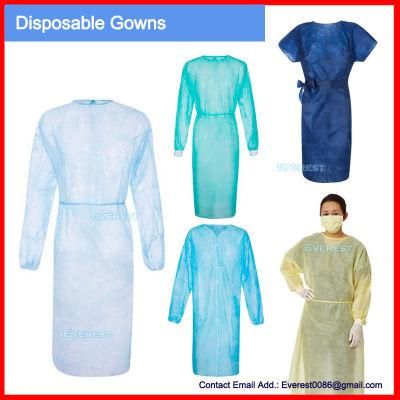 Elastic Cuff Isolation Gown