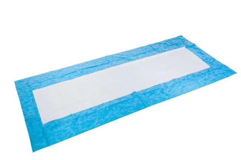Premium Breathable Anti-Slip Disposable Incontinence Underpad Sheet Polyethylene (PE) Film Backsheet China Manufacturer Economic Adult Hospital Care