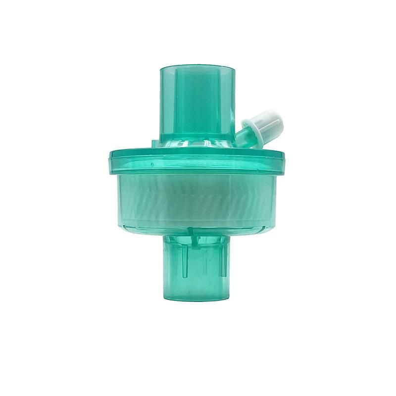 Medical Grade Spirometer Hme Filter /Viral Bacterial Breathing Filter Hmef
